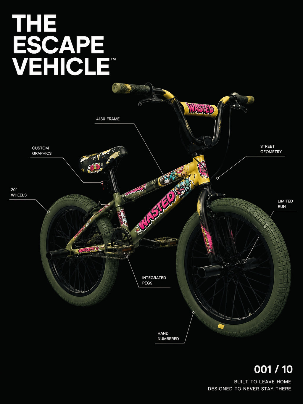 The Escape Vehicle™ BMX Bike
