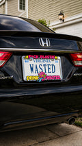F*ck Plastic™ License Plate Frame