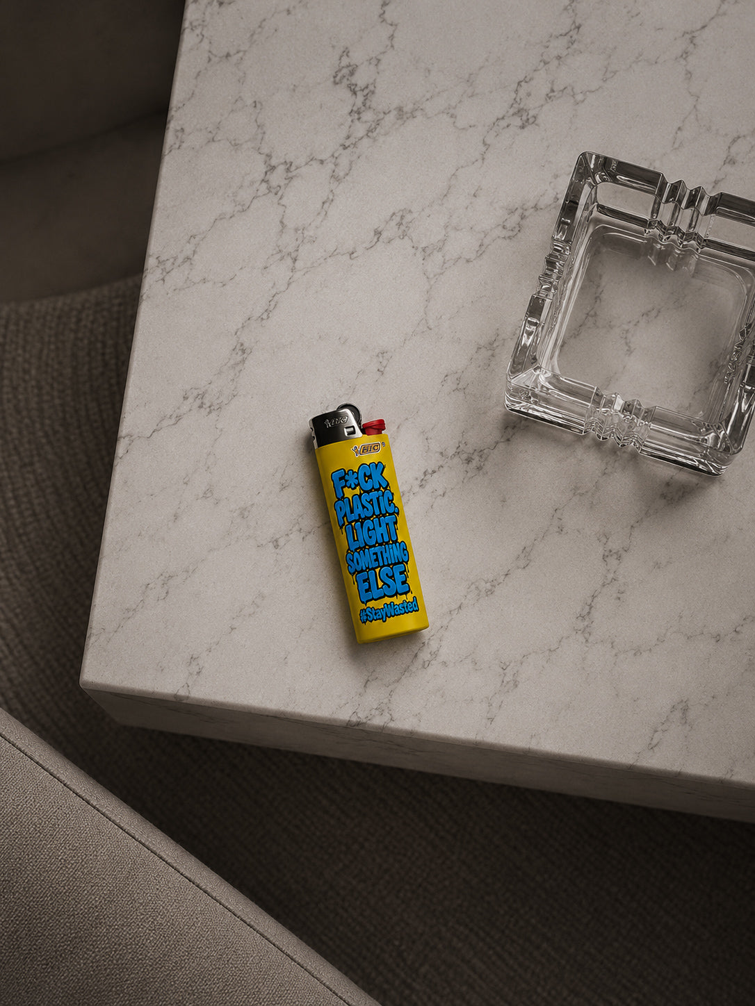 F*ck Plastic. Light Something Else™. Lighter
