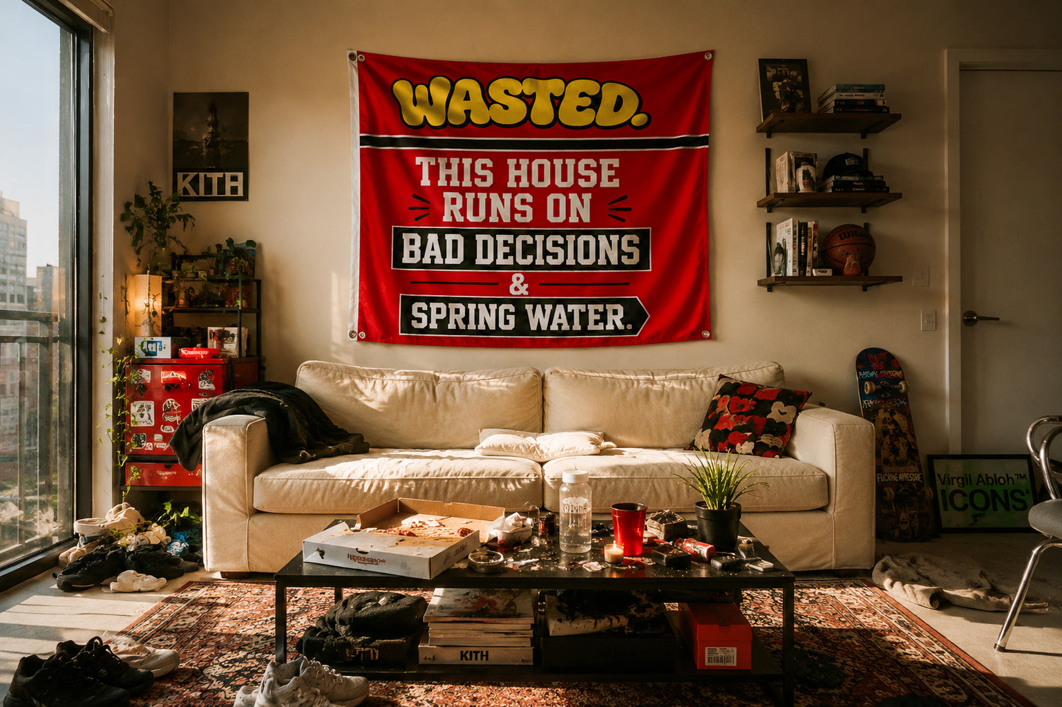 The Bad Decision™ House Flag