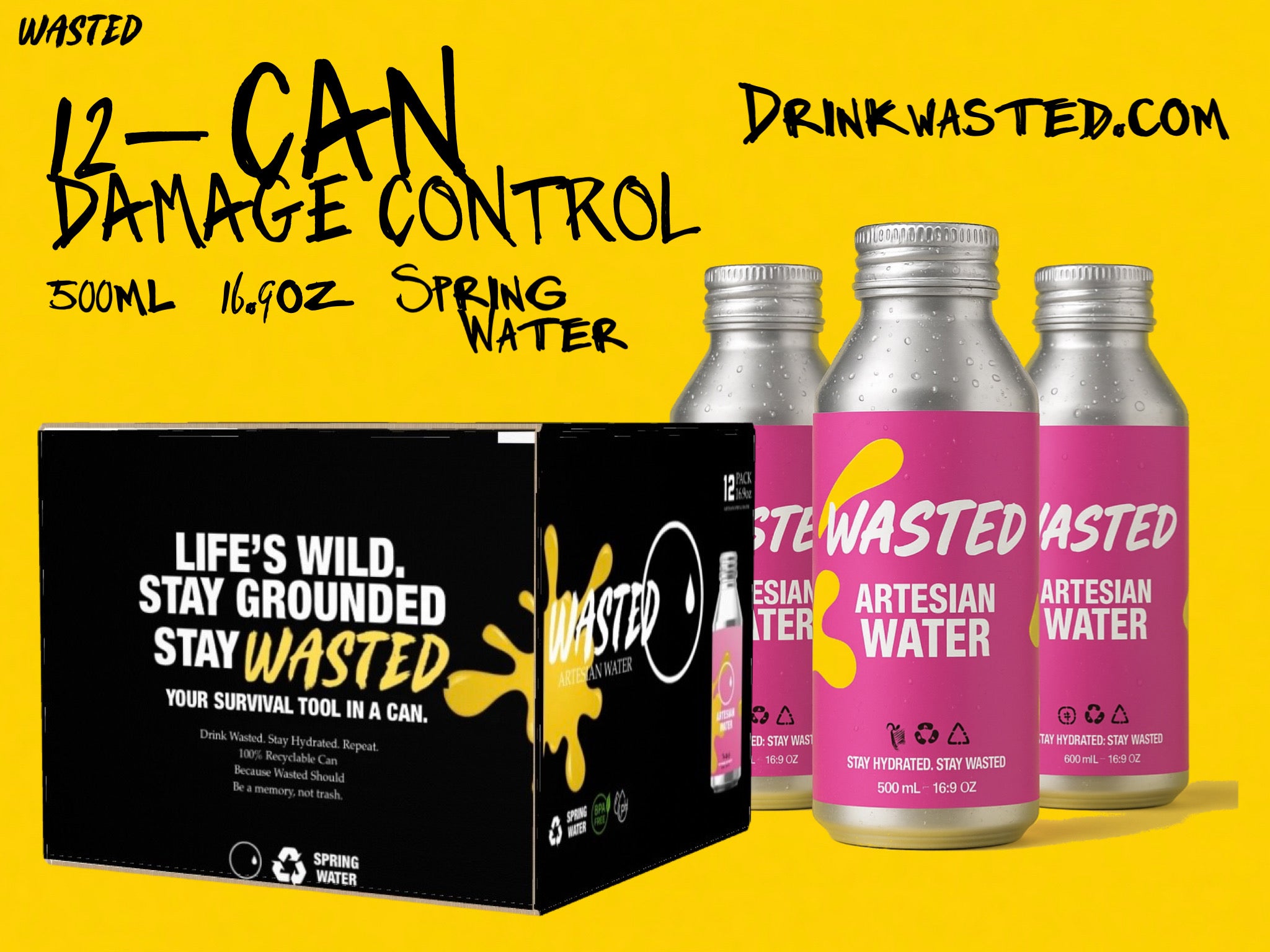 Wasted - 12 Can Damage Control